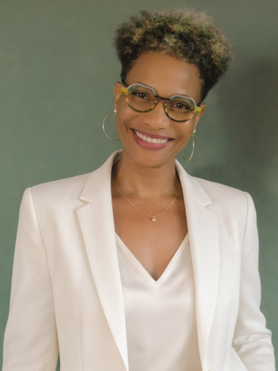 Micheline Boutrin, animatrice et figure visible de Hubmonster TV — portrait professionnel.